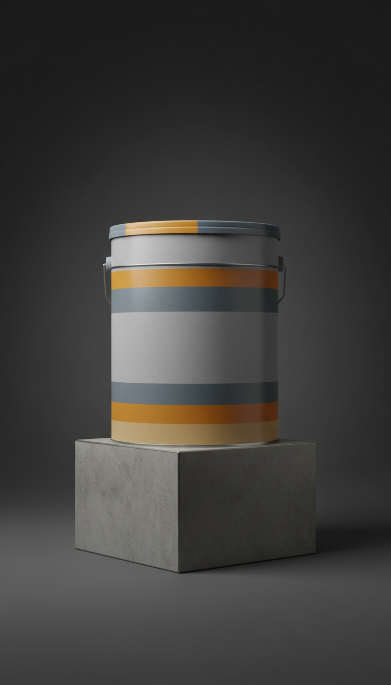 Weather-Resistant Rooftop Coating Pail